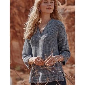 J. Jill Easy Dropped Shoulder Sweater